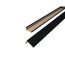 Winkelleiste 'DecoWall WL537' schwarz 2400 x 22 x 45mm