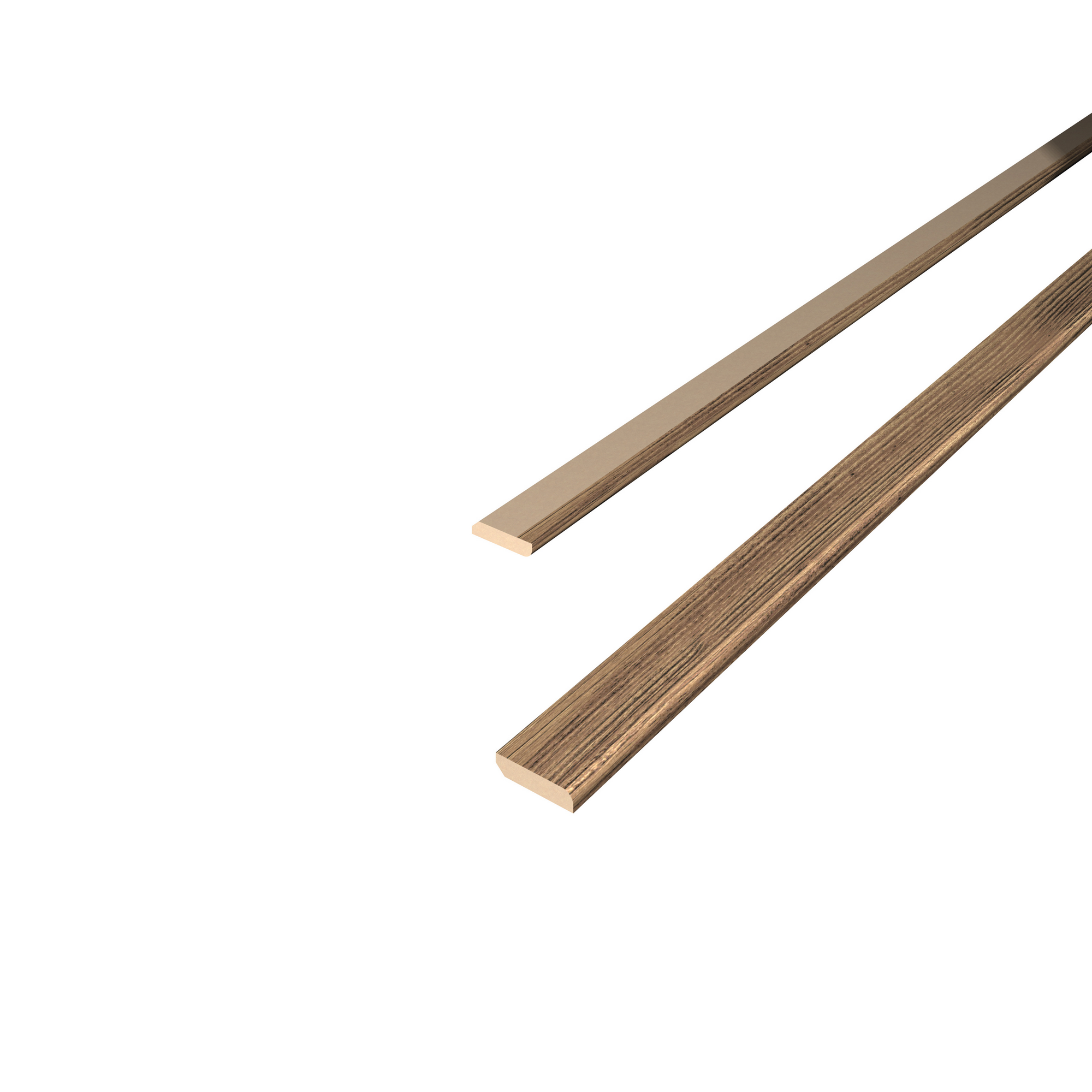 Abdeckleiste 'DecoWall AL001' Namur Fichte Natur 2400 x 6 x 25mm