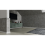 Abdeckleiste 'DecoWall AL003' Rovigo Beton 2400 x 6 x 25mm