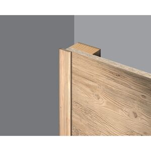 Abdeckleiste 'DecoWall AL006' Namur Fichte hell 2400 x 6 x 25mm