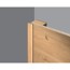 Abdeckleiste 'DecoWall AL009' Esbjerg Rüster 2400 x 6 x 25mm