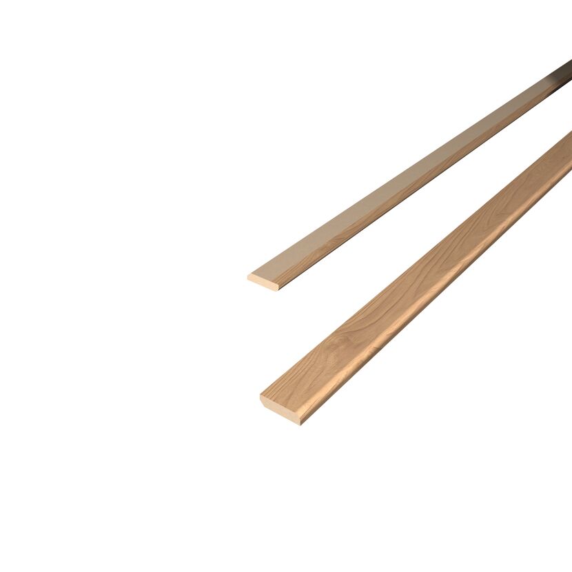 Abdeckleiste 'DecoWall AL009' Esbjerg Rüster 2400 x 6 x 25mm