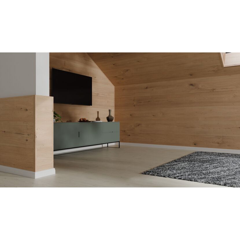 Abdeckleiste 'DecoWall AL009' Esbjerg Rüster 2400 x 6 x 25mm