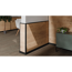 Abdeckleiste 'DecoWall AL537' schwarz 2400 x 6 x 25mm