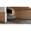 Abdeckleiste 'DecoWall AL537' schwarz 2400 x 6 x 25mm