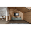 Abdeckleiste 'DecoWall AL537' schwarz 2400 x 6 x 25mm