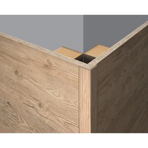 Faltleiste 'DecoWall FL006' Namur Fichte hell 2400 x 22 x 22mm