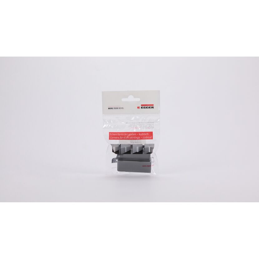 Aussenecke für Sockelleiste Universal silber 2 Stück