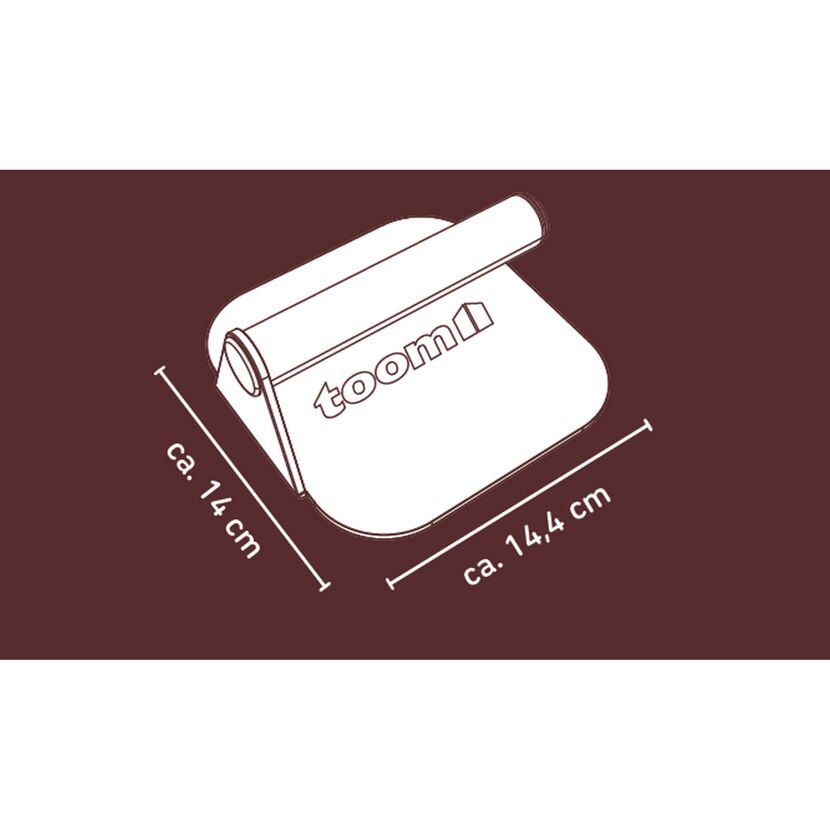 Plancha-Burgerpresse Edelstahl 14 x 14,4 cm