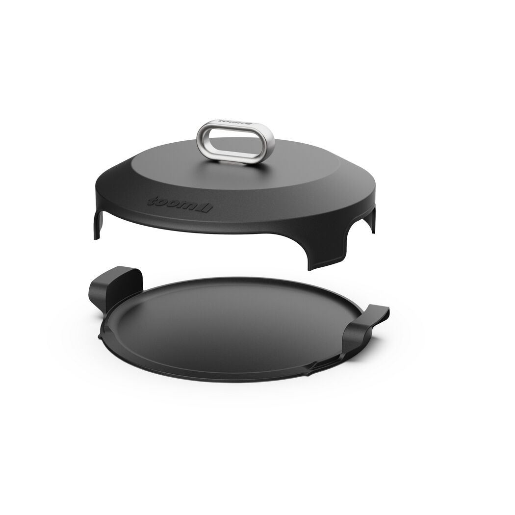 Pizza-Grillaufsatz Gusseisen Ø 36 cm