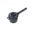 Mini Dutch Oven Gusseisen schwarz Ø 14 cm mit Stiel
