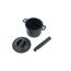 Mini-Dutch Oven Gusseisen Ø 14 cm