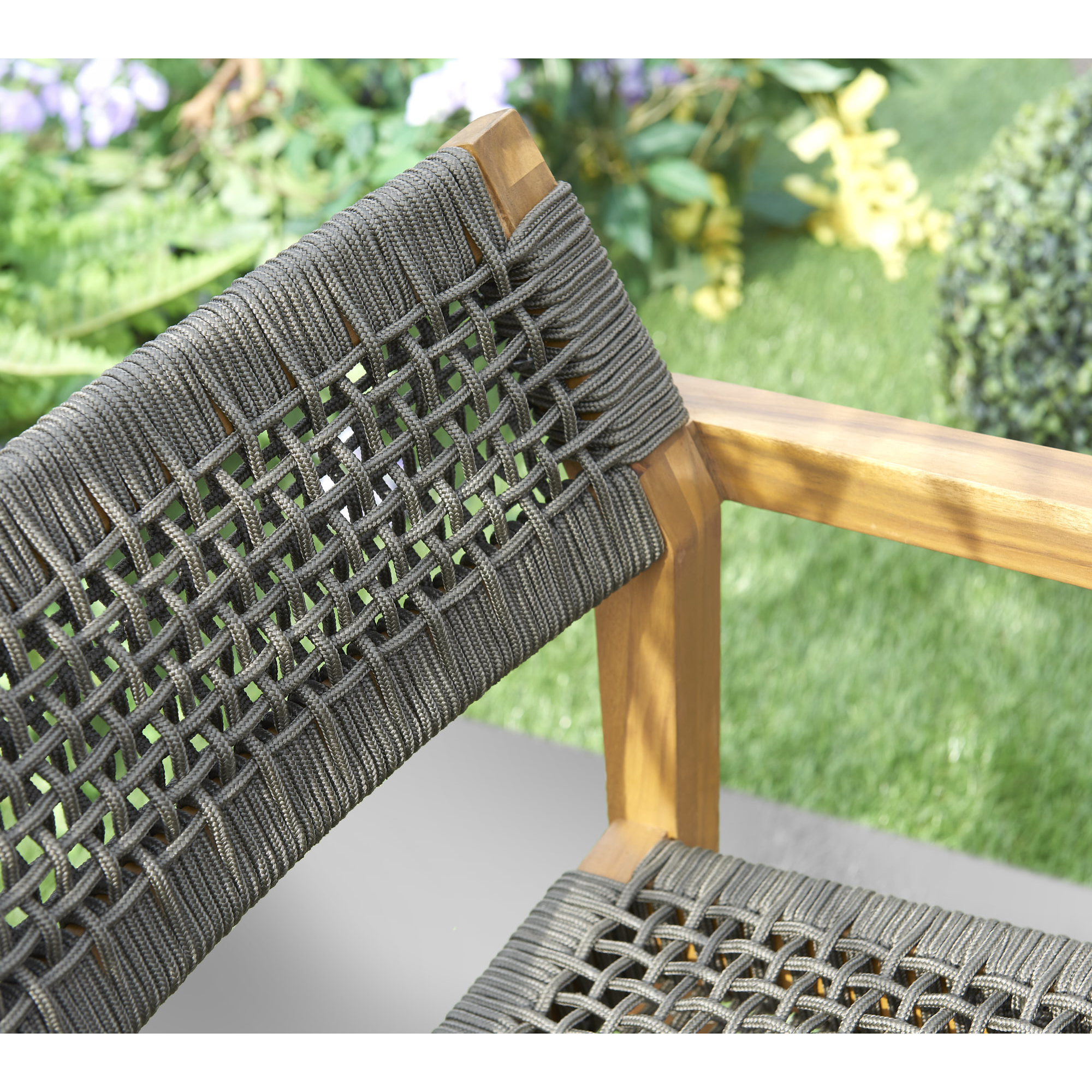 Gartenmöbel-Set 'Georgina' braun 7-teilig