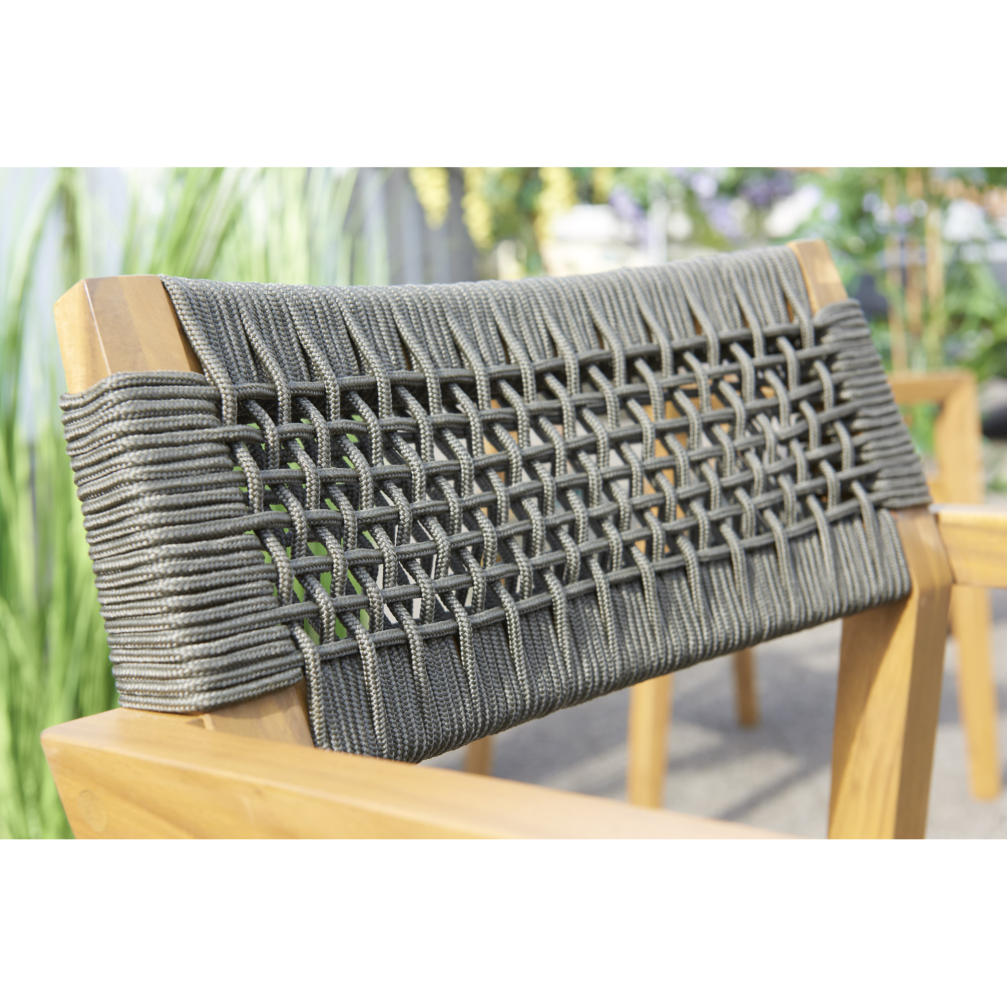 Gartenmöbel-Set 'Georgina' braun 7-teilig