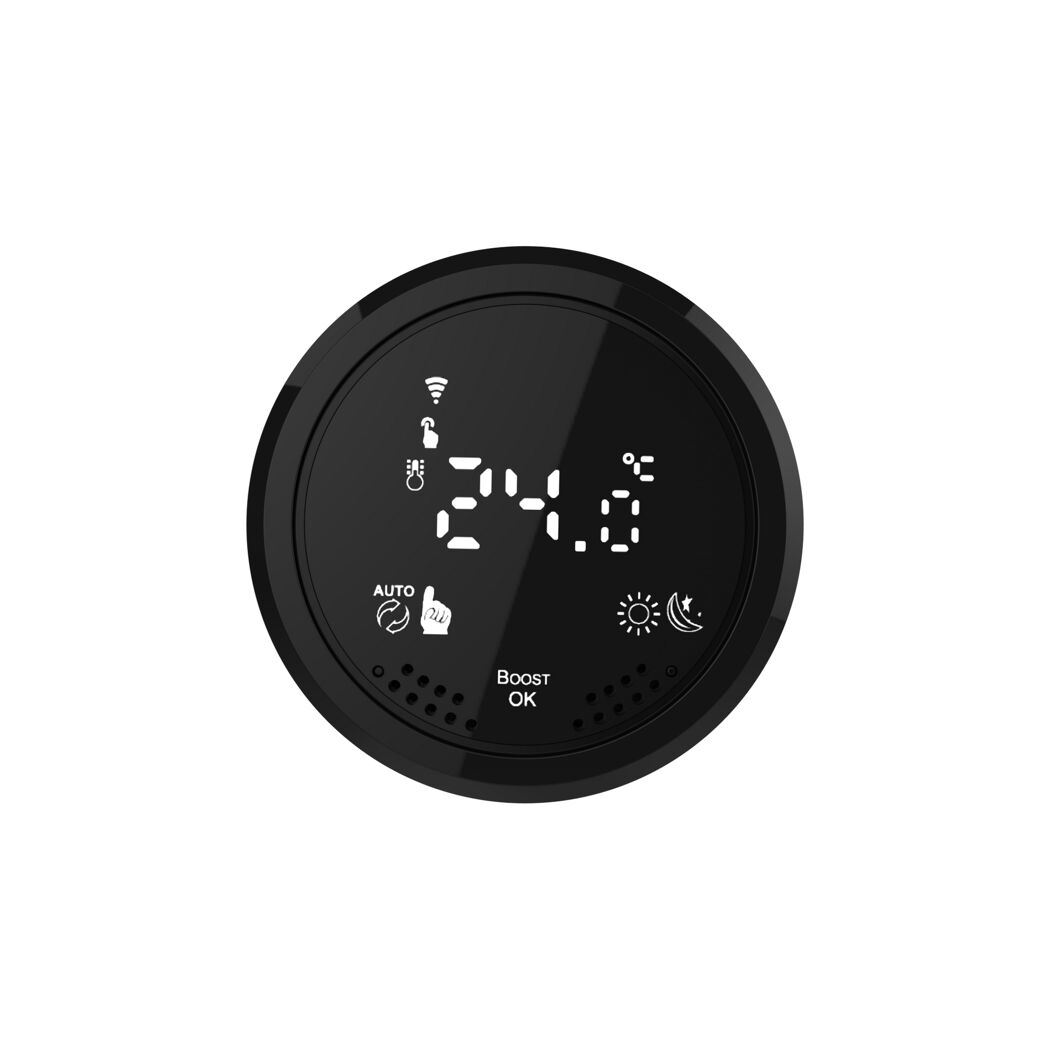 Thermostatkopf mit WiFi schwarz M30 x 1,5