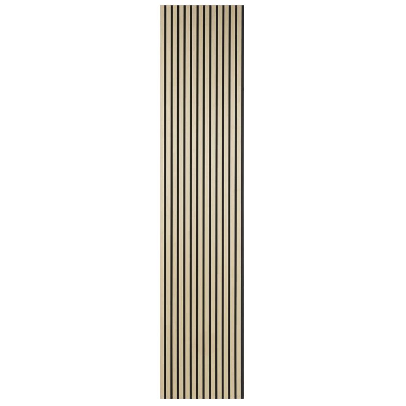 Akustikpaneel 'Quanti' Esche 2440 x 520 x 18 mm