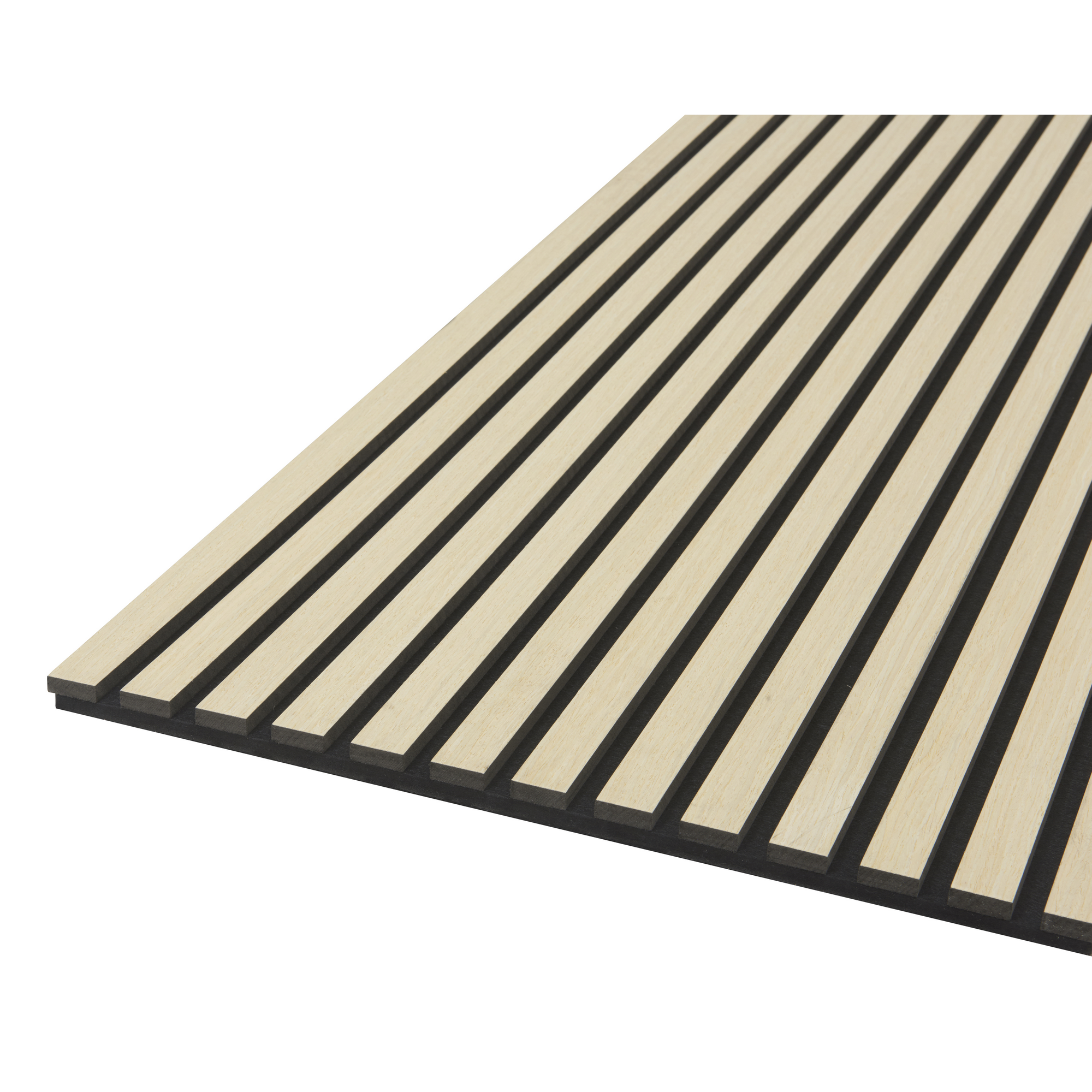 Akustikpaneel 'Quanti' Esche 2440 x 520 x 18 mm