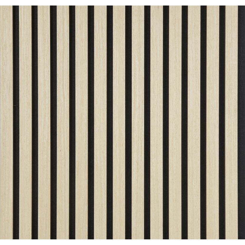 Akustikpaneel 'Quanti' Esche 2440 x 520 x 18 mm