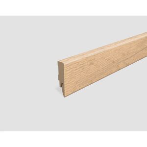 Sockelleiste 'L659' Eiche braun 2400 x 58 x 14 mm