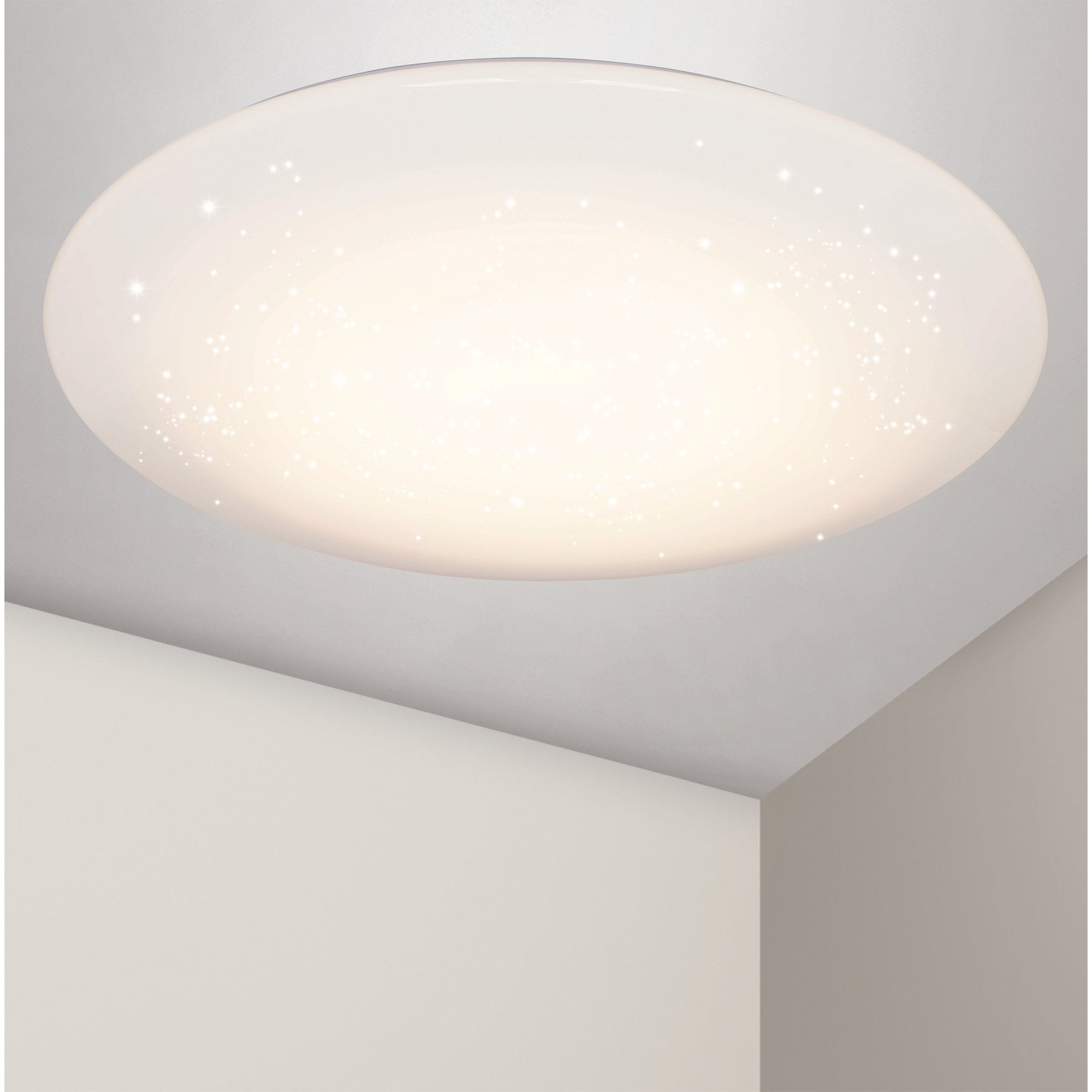 LED-Deckenleuchte 'Lola' weiß, Fernbedienung Ø 100 cm