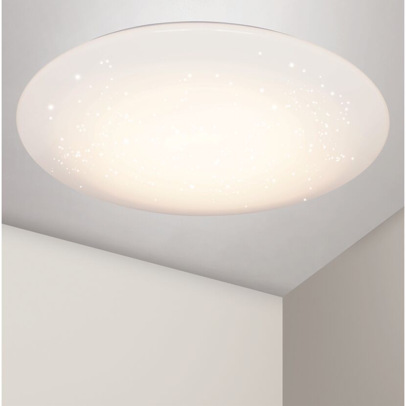 LED-Deckenleuchte 'Lola' weiß, Fernbedienung Ø 100 cm