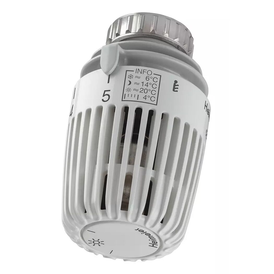 Thermostat-Eck-Ventil 17,2 mm (3/8") mit Fühler