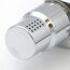 Hahnblock 6 in 1 für Heizkörper chromfarben M30 x 1,5 mm