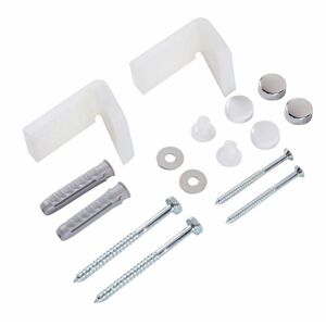 Befestigungsset für Stand-WC Metall, Kunststoff 14-teilig