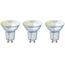 LED-Leuchtmittelset 'SMART+ MATTER Spot Dimmable' dimmbar Reflektor klar GU10 4,7 W 350 lm warmweiß 3 Stück