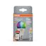 LED-Leuchtmittel 'SMART+ MATTER Classic shapes Multicolor' dimmbar Standardform matt E27 9,5 W 1055 lm RGB - tunable white