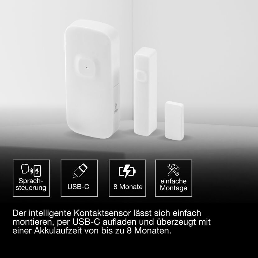 WiFi-Fenstersensor 'Smart' weiß