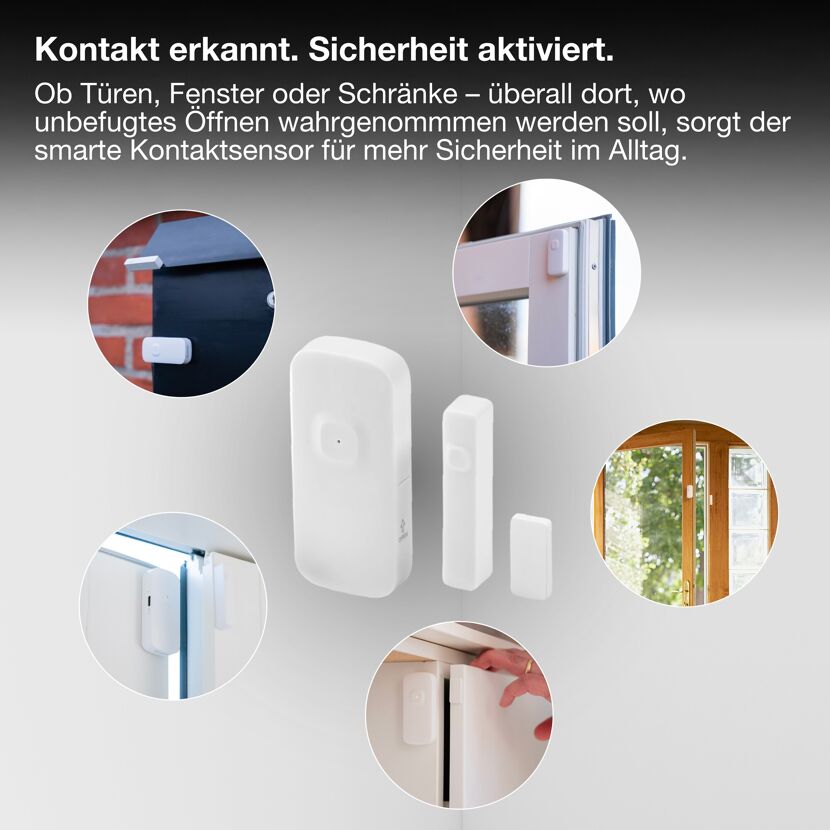 WiFi-Fenstersensor 'Smart' weiß