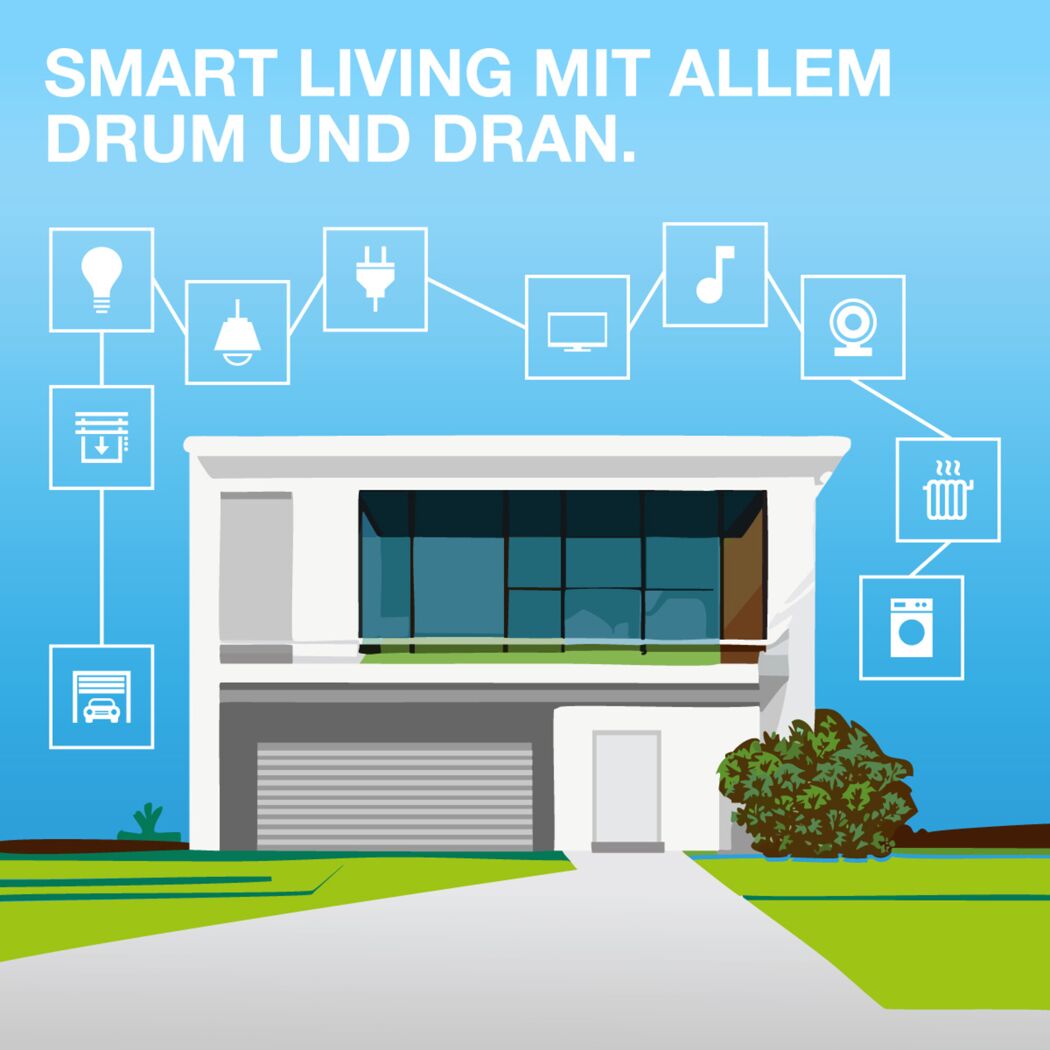 WiFi-Indoor-Steckdose 'Smart Plug' weiß