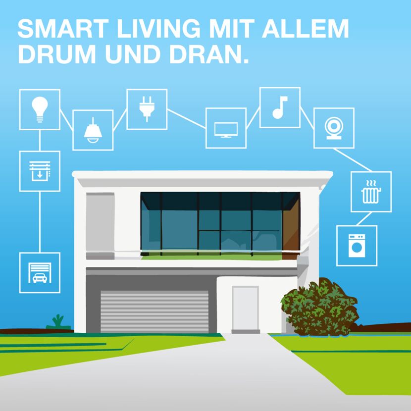 WiFi-Indoor-Steckdose 'Smart Plug' weiß