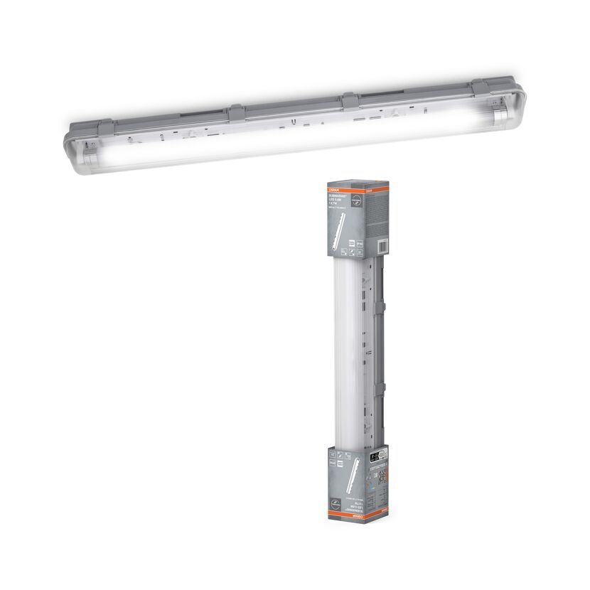 LED-Feuchtraumleuchte 'Submarine' 60 cm 8 W