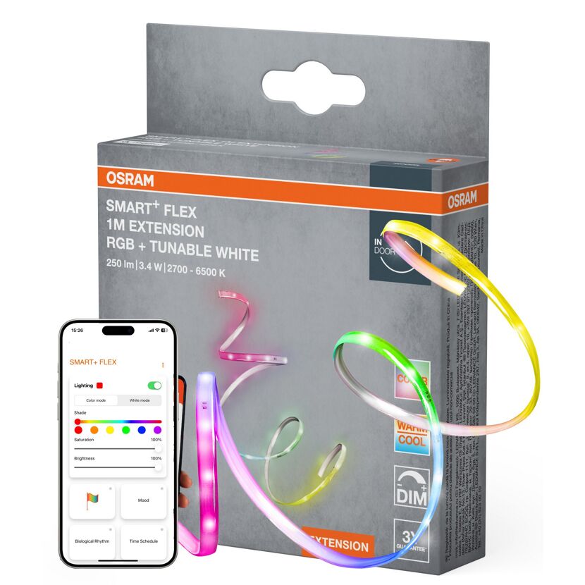 LED-Band 'Smart+Matter' mit Farbwechsel 1 m