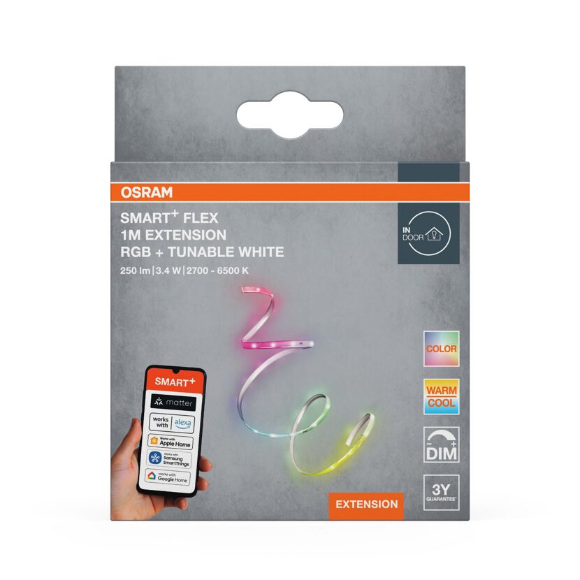 LED-Band 'Smart+Matter' mit Farbwechsel 1 m