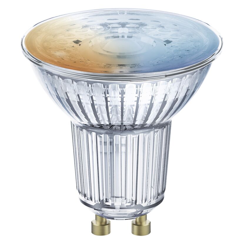 LED-Leuchtmittel 'SMART+ MATTER Spot Tunable White' dimmbar Reflektor klar GU10 4,7 W 350 lm warmweiß bis tageslichtweiß