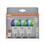 LED-Leuchtmittel 'Classic Shapes' 9 W 806 lm 3 Stück