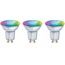 LED-RGB-Reflektorlampe 'Smart+' 5,5 cm 350 lm 5 W GU10  3 Stück