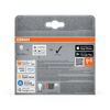 LED-Leuchtmittelset 'SMART WiFi CLP' dimmbar Tropfen matt E14 4,9 W 470 lm RGB - tunable white 3 Stück