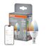 LED-Leuchtmittel 'SMART+ MATTER Classic shapes Tunable white' dimmbar Kerze matt E14 4,9 W 470 lm warmweiß bis tageslichtweiß