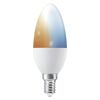 LED-Leuchtmittel 'SMART+ MATTER Classic shapes Tunable white' dimmbar Kerze matt E14 4,9 W 470 lm warmweiß bis tageslichtweiß