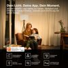 LED-Leuchtmittel 'SMART+ MATTER Filament Classic shapes Dimmable' dimmbar Standardform klar E27 6 W 806 lm warmweiß