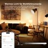 LED-Leuchtmittel 'SMART+ MATTER Filament Classic shapes Dimmable' dimmbar Standardform klar E27 6 W 806 lm warmweiß