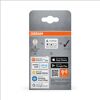LED-Leuchtmittel 'SMART+ MATTER Filament Classic shapes Dimmable' dimmbar Standardform klar E27 6 W 806 lm warmweiß