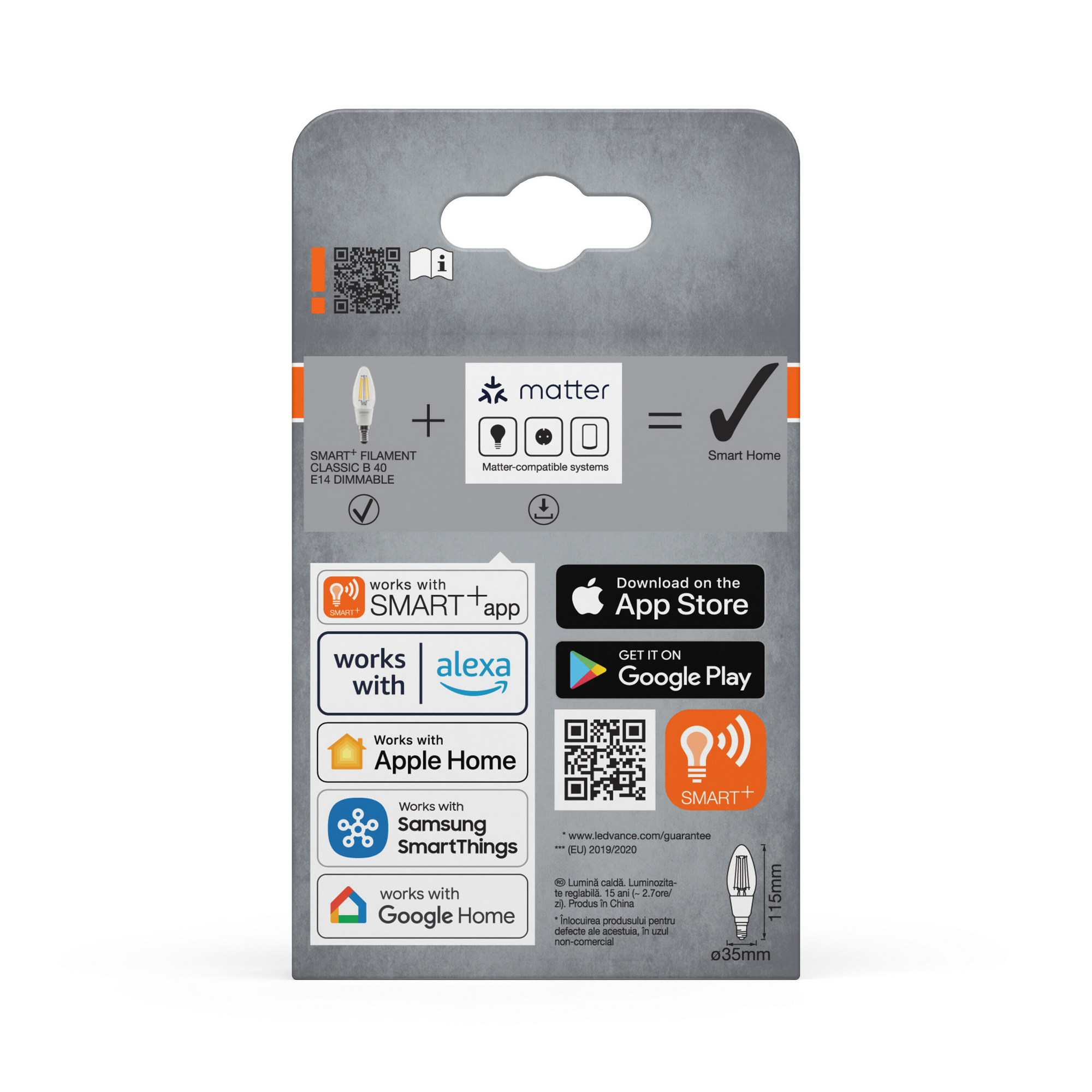 LED-Kerze 'Classic Shapes' 4 W 806 lm