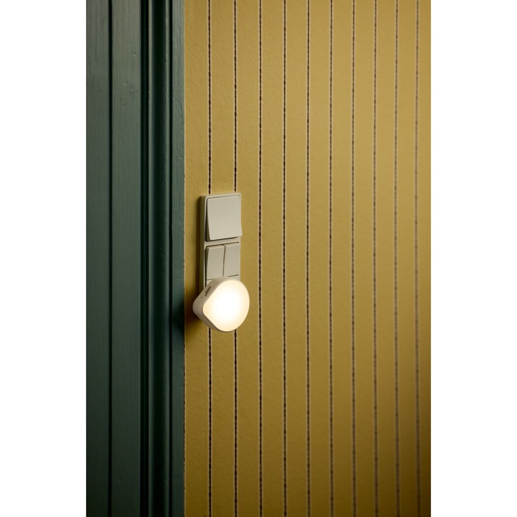 LED-Nachtlicht 'Lunetta Raindrop DIM' dimmbar 0,5 W 15 lm warmweiß 6,3 x 6,4 x 5,5 cm