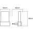LED-Nachtlicht 'Lunetta Shine RGB' 0,28 W RGB - tunable white 6 x 9 x 6 cm