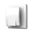 LED-Nachtlicht 'Lunetta Slim' 0,3 W 3 lm warmweiß 6 x 6 x 5,8 cm